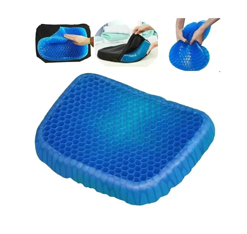 Almohada Gel Para Asiento Silla Reduce Dolor